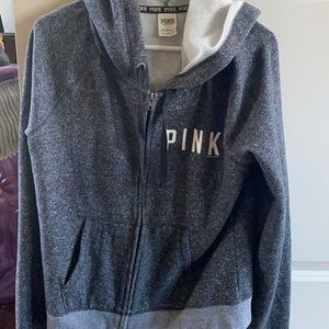 Victoria secret pink zip up jacket
